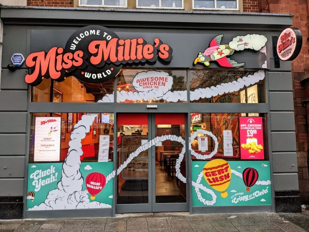 Miss Millie's Southampton store front