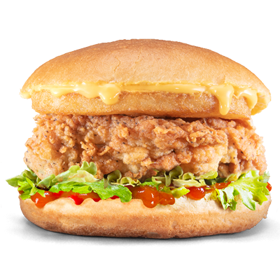 Cluck'n Megabite Burger
