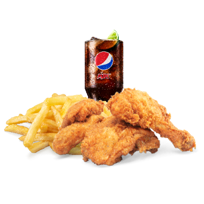3 piece signature chicken meal for one